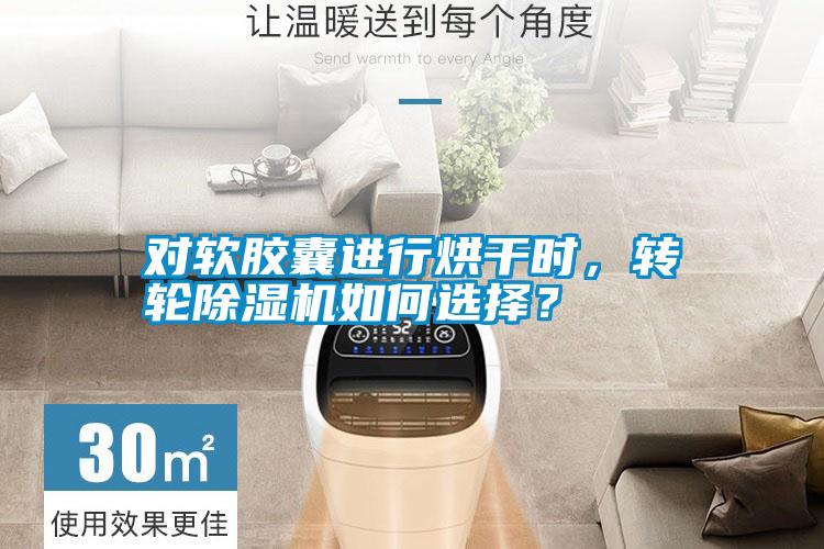 對(duì)軟膠囊進(jìn)行烘干時(shí)，轉(zhuǎn)輪除濕機(jī)如何選擇？