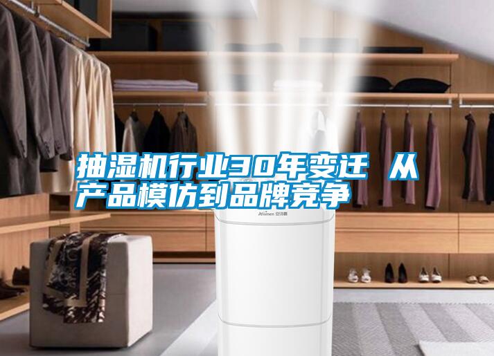抽濕機行業(yè)30年變遷 從產品模仿到品牌競爭