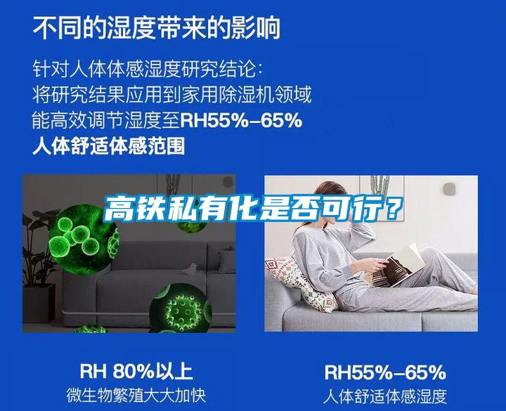 高鐵私有化是否可行？