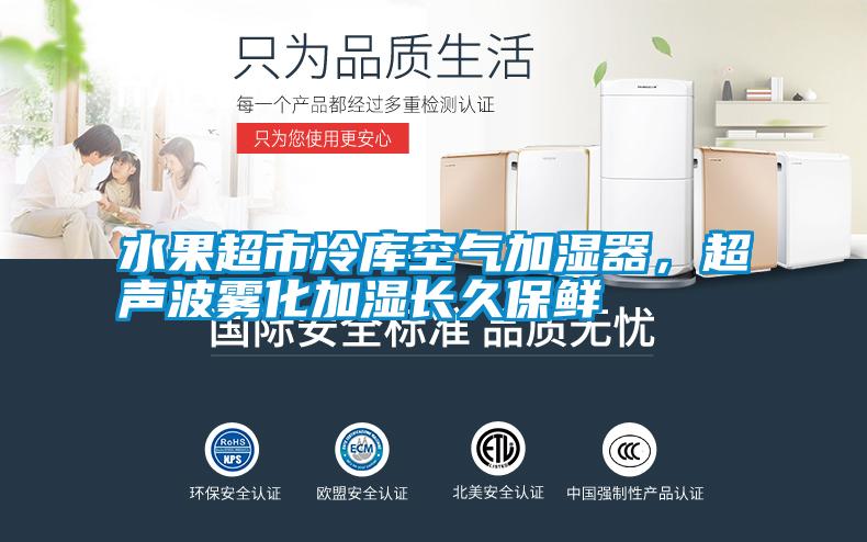 水果超市冷庫空氣加濕器，超聲波霧化加濕長久保鮮