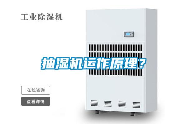 抽濕機運作原理？