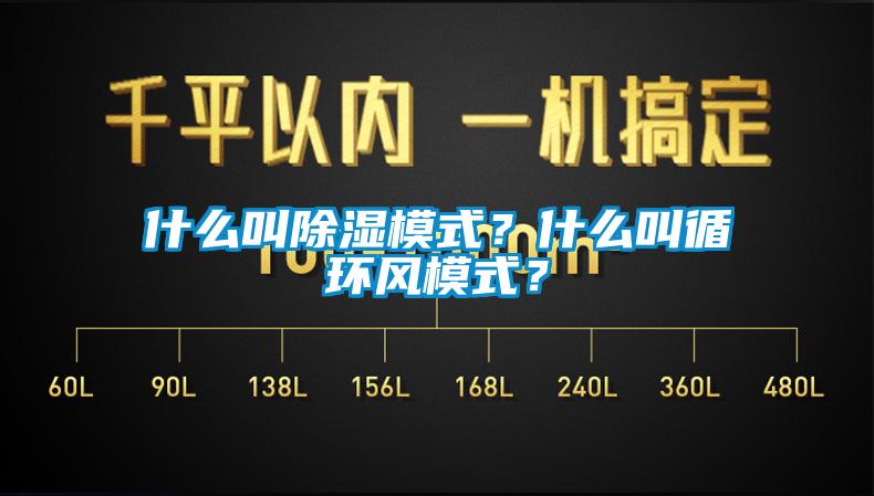 什么叫除濕模式？什么叫循環(huán)風(fēng)模式？