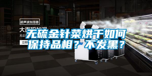 無硫金針菜烘干如何保持品相？不發(fā)黑？