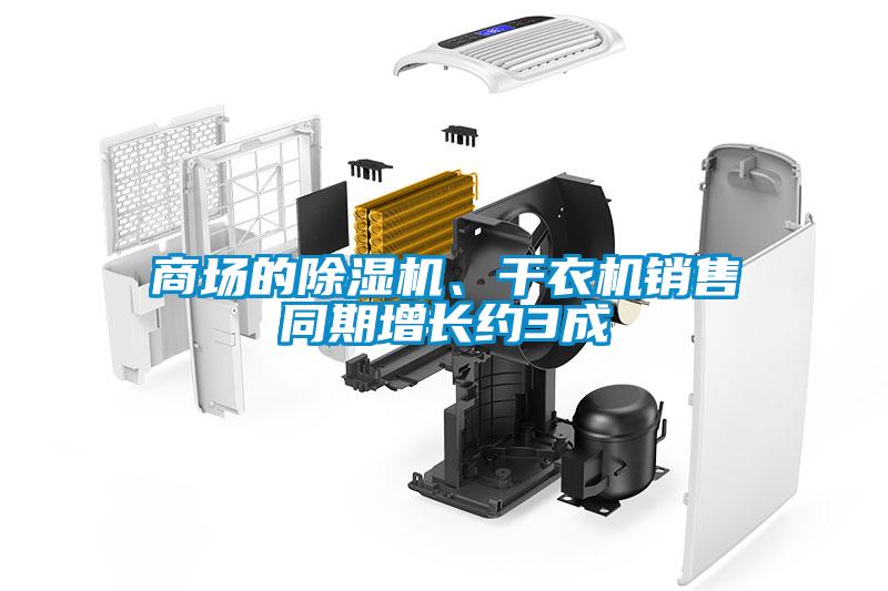 商場(chǎng)的除濕機(jī)、干衣機(jī)銷(xiāo)售同期增長(zhǎng)約3成