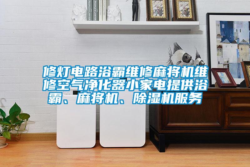 修燈電路浴霸維修麻將機(jī)維修空氣凈化器小家電提供浴霸、麻將機(jī)、除濕機(jī)服務(wù)