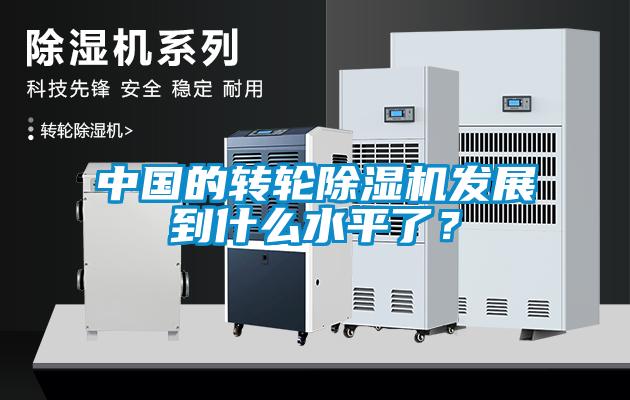 中國的轉輪除濕機發(fā)展到什么水平了？