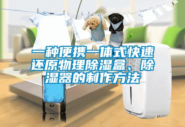 一種便攜一體式快速還原物理除濕盒、除濕器的制作方法