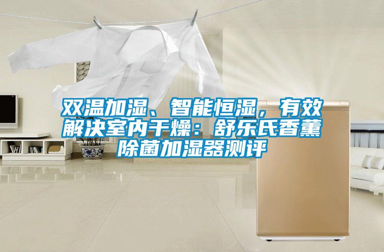 雙溫加濕、智能恒濕，有效解決室內干燥：舒樂氏香薰除菌加濕器測評