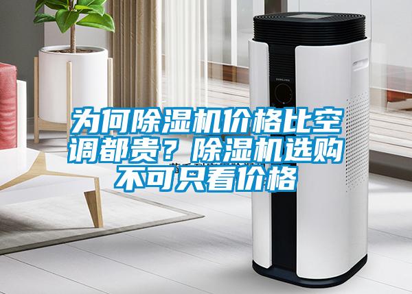 為何除濕機(jī)價格比空調(diào)都貴？除濕機(jī)選購不可只看價格