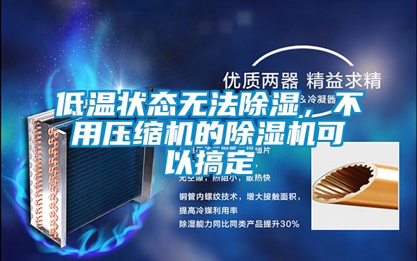 低溫狀態(tài)無法除濕，不用壓縮機(jī)的除濕機(jī)可以搞定