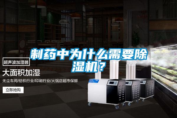 制藥中為什么需要除濕機(jī)？