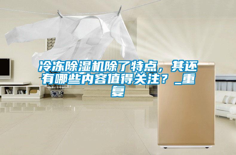 冷凍除濕機除了特點，其還有哪些內(nèi)容值得關(guān)注？_重復(fù)
