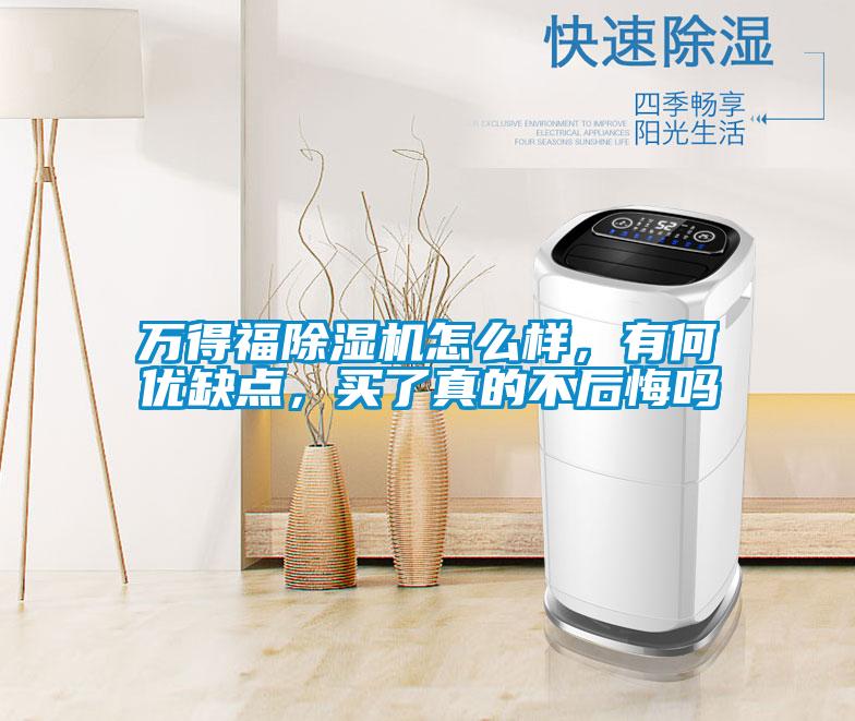 萬得福除濕機(jī)怎么樣，有何優(yōu)缺點(diǎn)，買了真的不后悔嗎