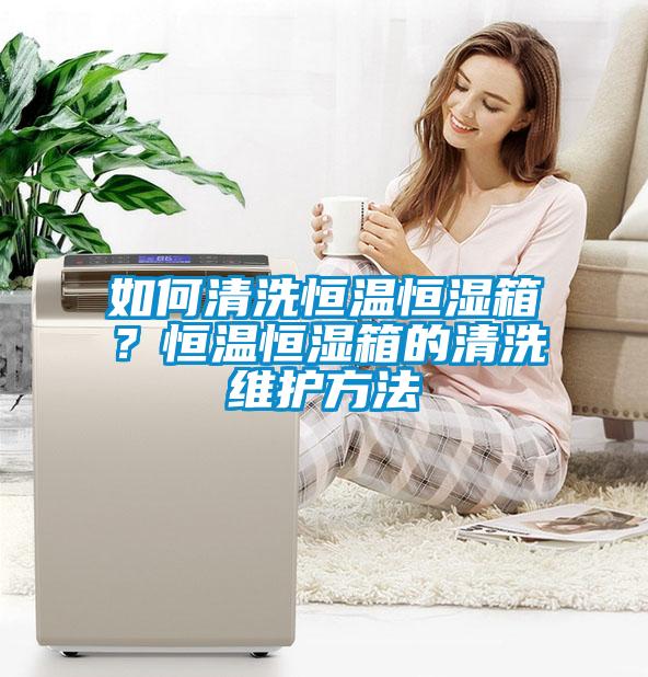 如何清洗恒溫恒濕箱？恒溫恒濕箱的清洗維護(hù)方法