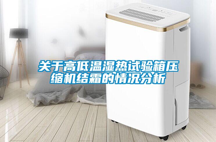 關(guān)于高低溫濕熱試驗箱壓縮機(jī)結(jié)霜的情況分析
