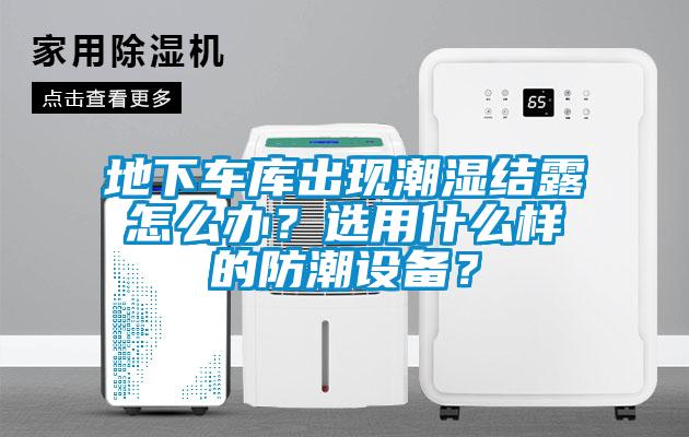 地下車庫(kù)出現(xiàn)潮濕結(jié)露怎么辦？選用什么樣的防潮設(shè)備？