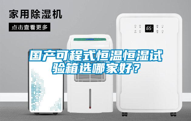 國(guó)產(chǎn)可程式恒溫恒濕試驗(yàn)箱選哪家好？