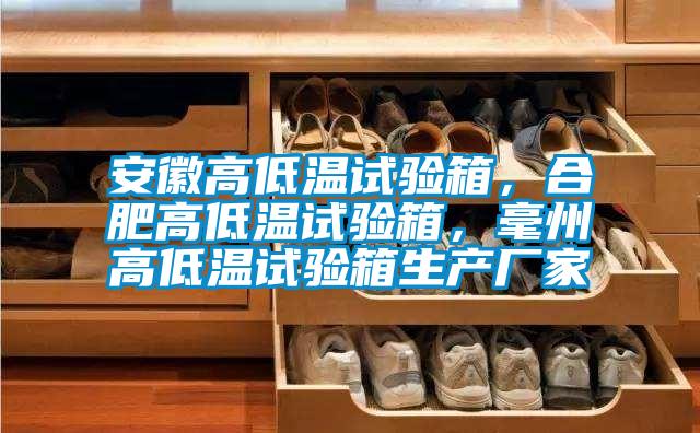 安徽高低溫試驗箱，合肥高低溫試驗箱，毫州高低溫試驗箱生產(chǎn)廠家