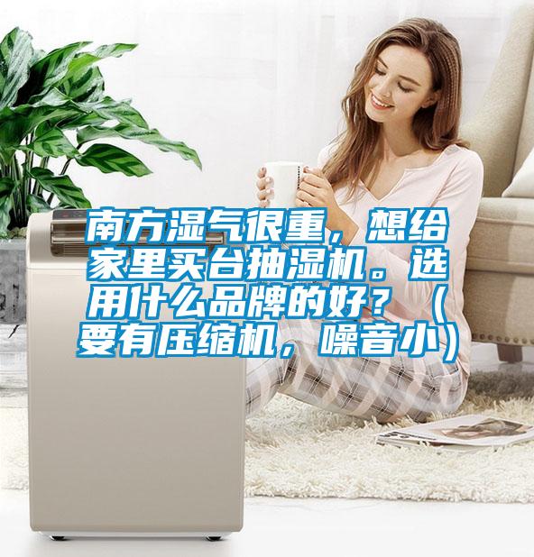 南方濕氣很重，想給家里買臺抽濕機。選用什么品牌的好？（要有壓縮機，噪音?。?/></p>
						    <p style=