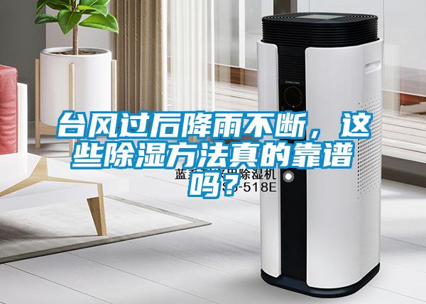 臺風(fēng)過后降雨不斷，這些除濕方法真的靠譜嗎？
