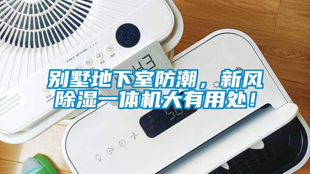 別墅地下室防潮，新風(fēng)除濕一體機大有用處！