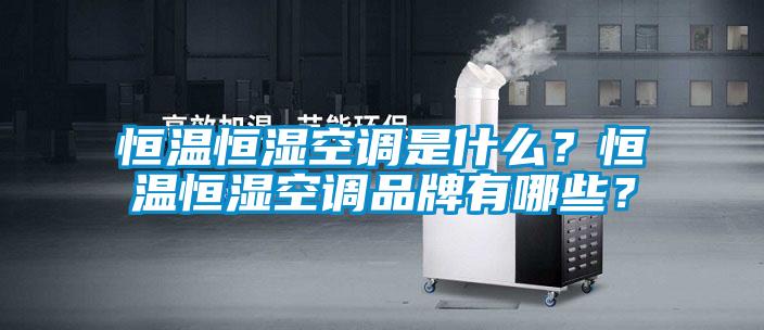 恒溫恒濕空調是什么？恒溫恒濕空調品牌有哪些？