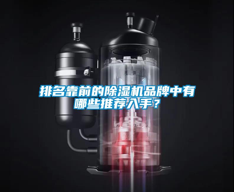 排名靠前的除濕機品牌中有哪些推薦入手？