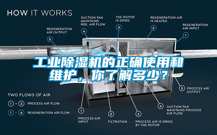 工業(yè)除濕機(jī)的正確使用和維護(hù)，你了解多少？