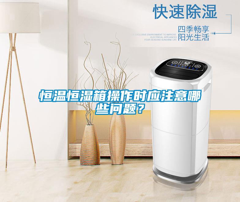 恒溫恒濕箱操作時應(yīng)注意哪些問題？