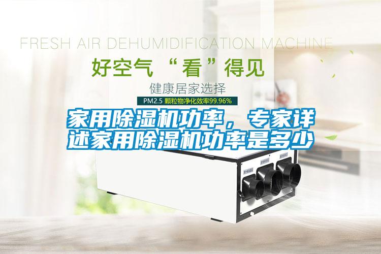 家用除濕機(jī)功率，專家詳述家用除濕機(jī)功率是多少