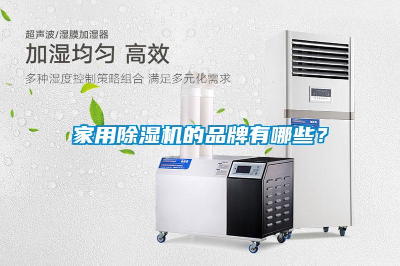 家用除濕機的品牌有哪些？
