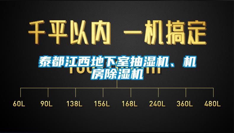 泰都江西地下室抽濕機(jī)、機(jī)房除濕機(jī)