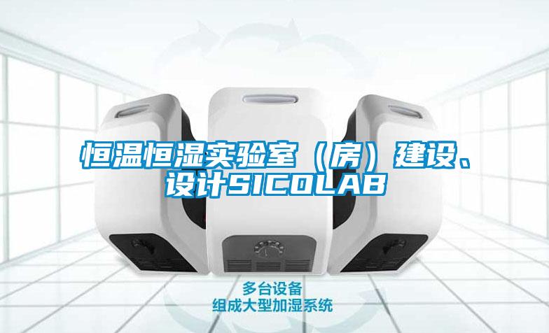 恒溫恒濕實驗室（房）建設(shè)、設(shè)計SICOLAB
