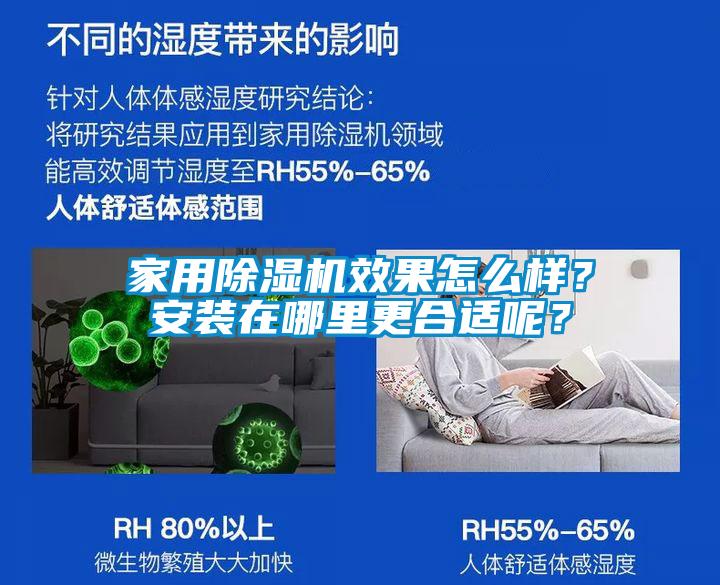家用除濕機(jī)效果怎么樣？安裝在哪里更合適呢？