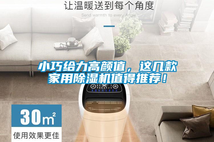 小巧給力高顏值，這幾款家用除濕機值得推薦！