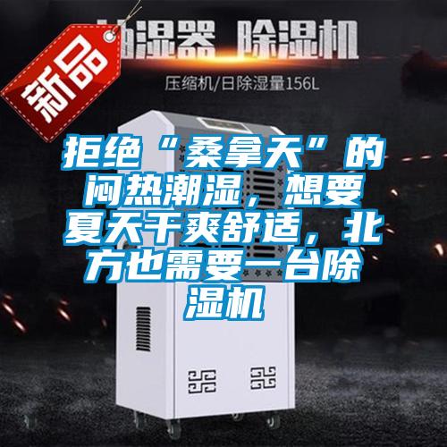拒絕“桑拿天”的悶熱潮濕，想要夏天干爽舒適，北方也需要一臺除濕機