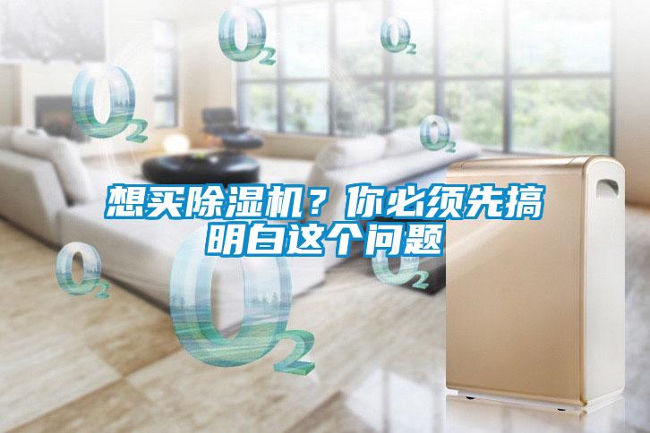 想買(mǎi)除濕機(jī)？你必須先搞明白這個(gè)問(wèn)題