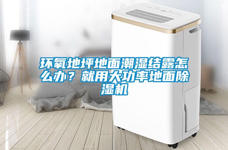 環(huán)氧地坪地面潮濕結(jié)露怎么辦？就用大功率地面除濕機