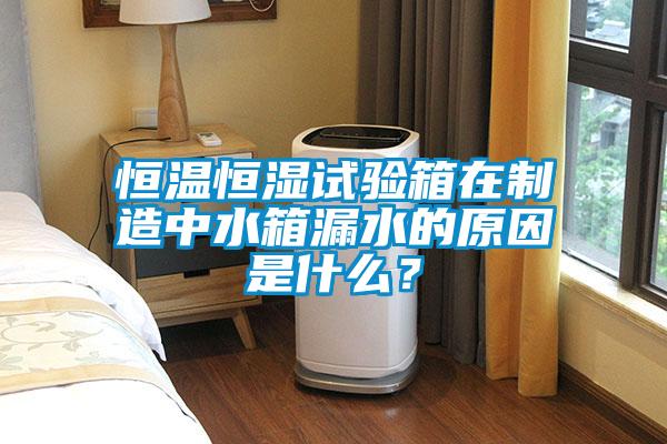 恒溫恒濕試驗(yàn)箱在制造中水箱漏水的原因是什么？