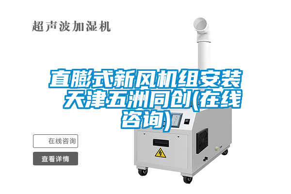 直膨式新風(fēng)機(jī)組安裝 天津五洲同創(chuàng)(在線咨詢(xún))