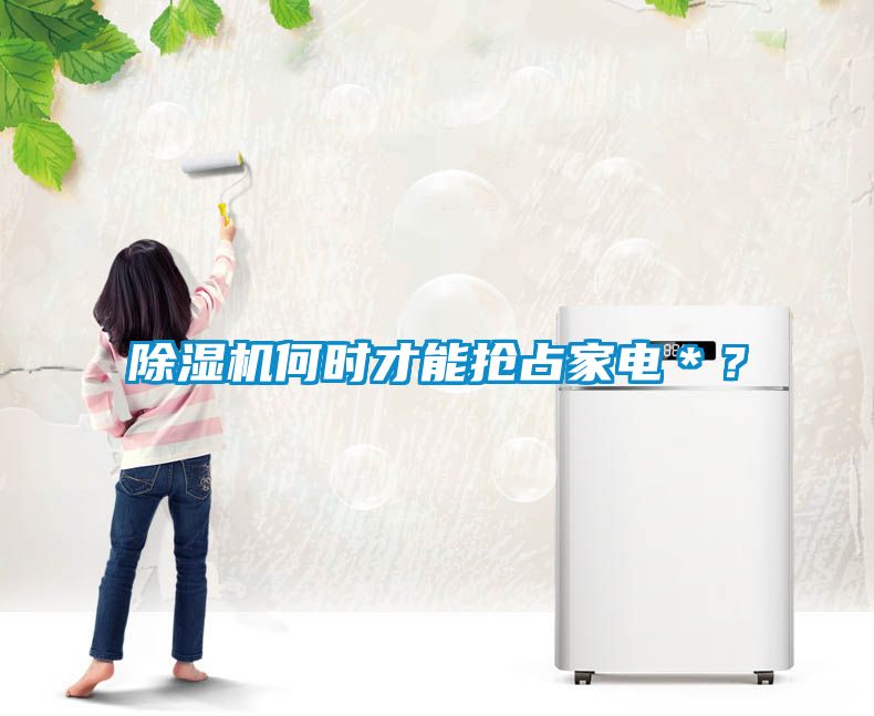 除濕機(jī)何時(shí)才能搶占家電＊？