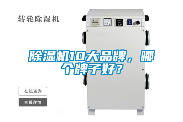除濕機10大品牌，哪個牌子好？