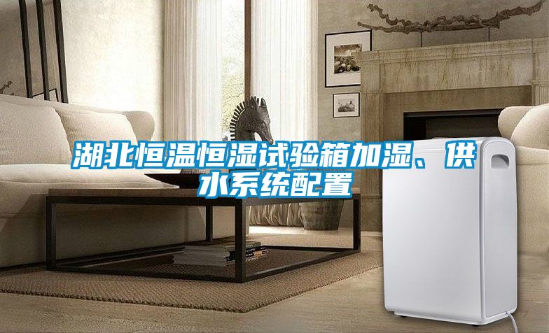 湖北恒溫恒濕試驗箱加濕、供水系統(tǒng)配置