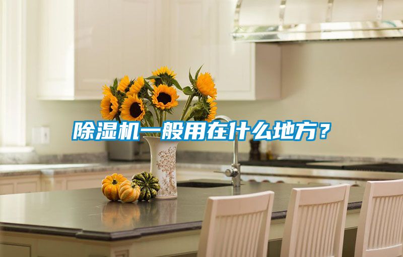 除濕機(jī)一般用在什么地方？