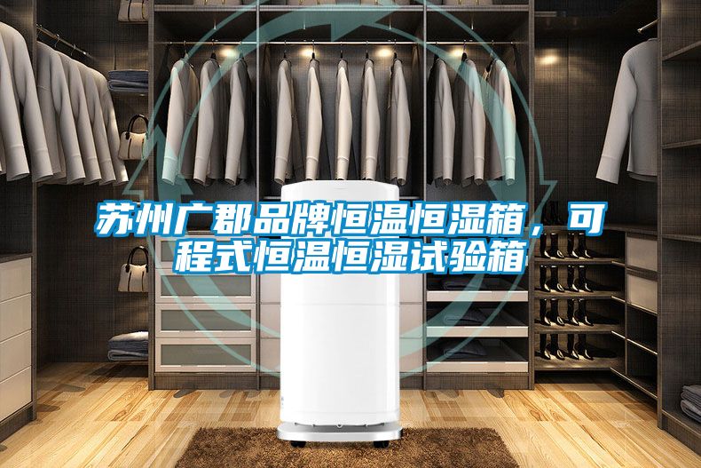 蘇州廣郡品牌恒溫恒濕箱，可程式恒溫恒濕試驗箱