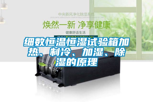 細數(shù)恒溫恒濕試驗箱加熱、制冷、加濕、除濕的原理