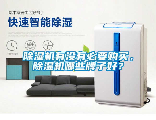 除濕機(jī)有沒有必要購買，除濕機(jī)哪些牌子好？