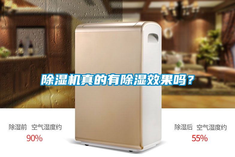 除濕機真的有除濕效果嗎？