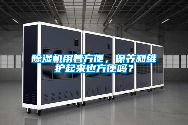 除濕機用著方便，保養(yǎng)和維護起來也方便嗎？