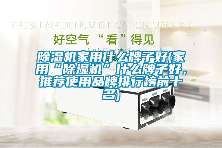 除濕機(jī)家用什么牌子好(家用“除濕機(jī)”什么牌子好，推薦使用品牌排行榜前十名)